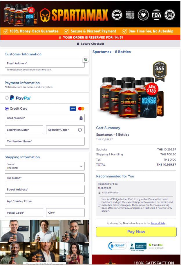 Order Spartamax From The Official Website Secure Payment